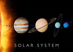 Curiscope – Solar System poster with augmented reality